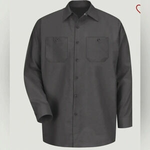 Men’s Red Kap button down shirt. Size Large like new Excellent condition